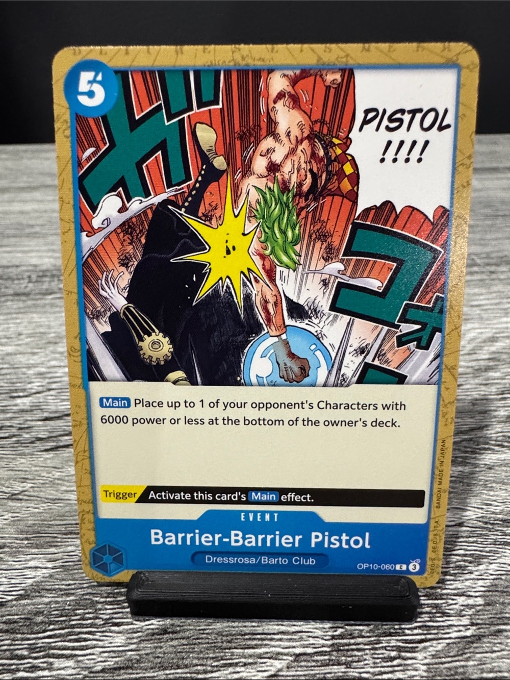 One Piece | Royal Blood: Barrier-Barrier Pistol (OP10-060) - Trading Card